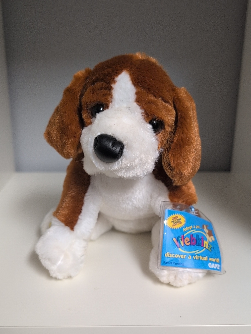 ❤️NWT❤️ Webkinz Beagle New With Sealed Code GANZ Collectible Y2K Plush